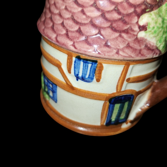 Charming Cottage Ceramic Pitcher - Picture 4 of 7